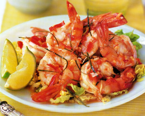 how long should shrimp sit in lime juice