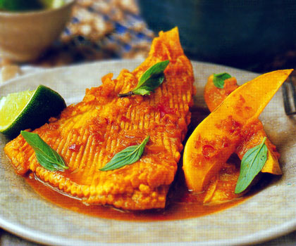 stingray, fish, curry, recipe