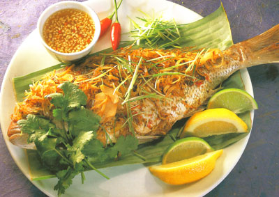 Barbecued Whole Fish