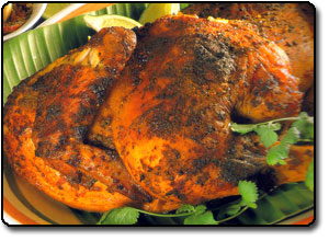 Indonesian Recipes  Pictures on Indonesian Spicy Roast Chicken