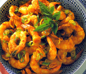 King Shrimps with Peanut Recipe
