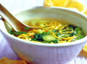 Thai Omelet Soup Recipe