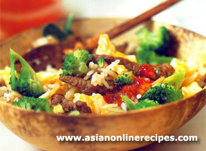 Thai Fried Rice with Beef Recipe